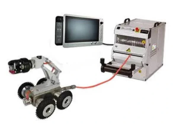 Riezler crawler, control unit and automatic cable drum
