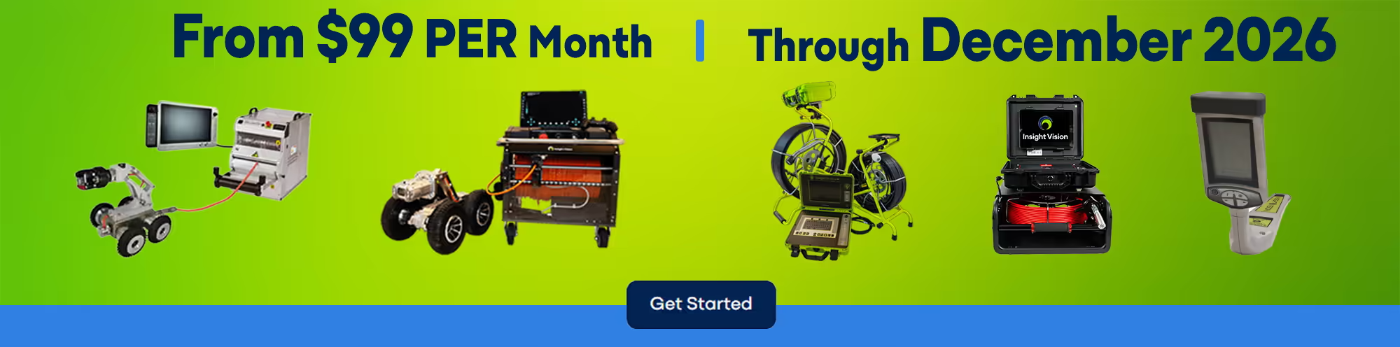 Sewer Camera Inspection Systems No Payments Until June 1st 2026