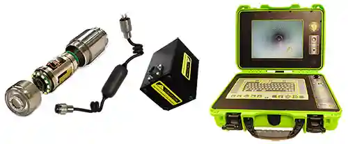 Nose Cone, Camera Cartridge, Sonde, Hub Encoder, Opticam Command Module