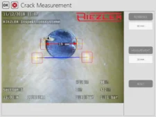 RiVision Inspection Software Laser Crack Measurement